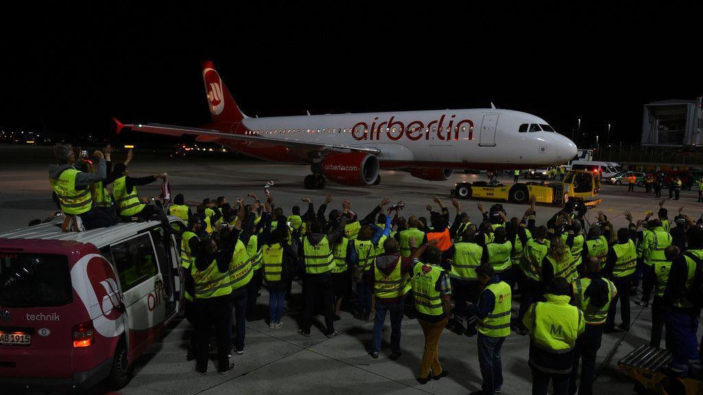 Letzter Flug Air Berlin