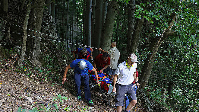 24-Jährige Sturz, Bad Reichenhall