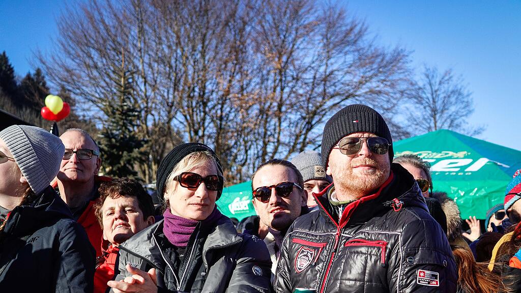 Die Stimmung beim 84. Hahnenkamm-Rennen!