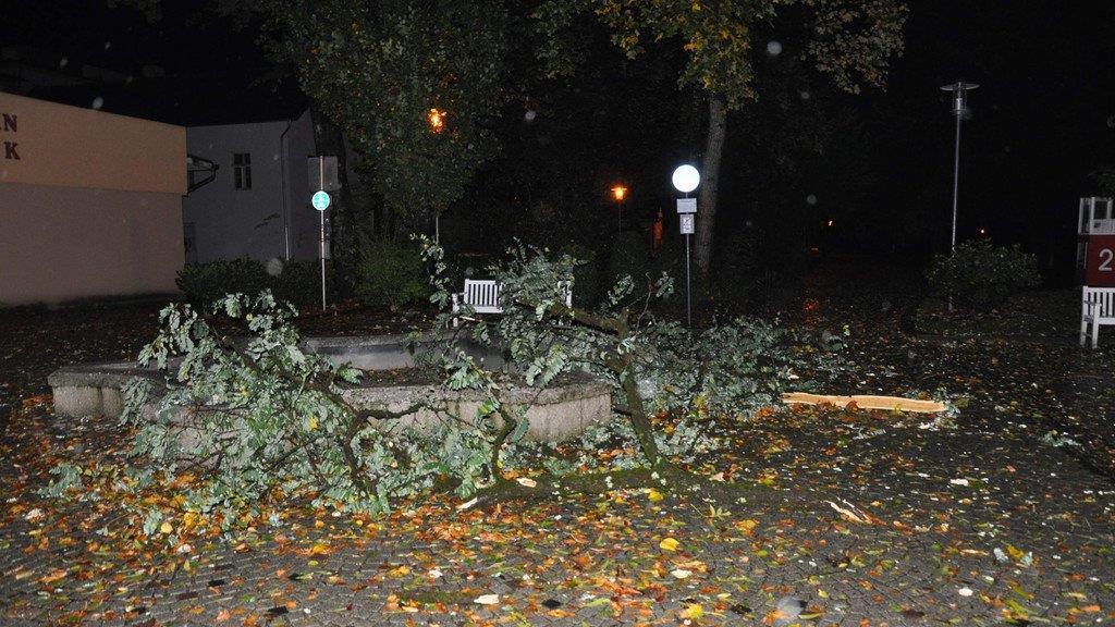 Sturm: Einsätze in Bad Reichenhall
