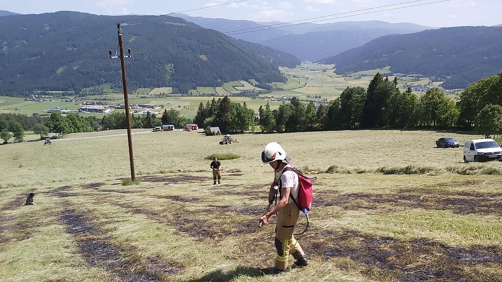 Flächenbrand Mauterndorf