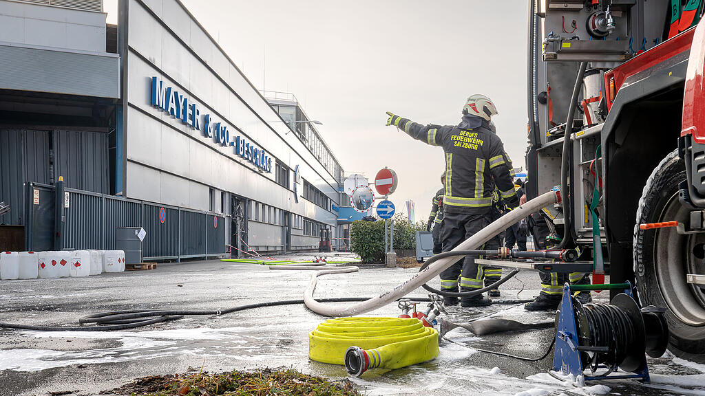 Großbrand bei Maco III