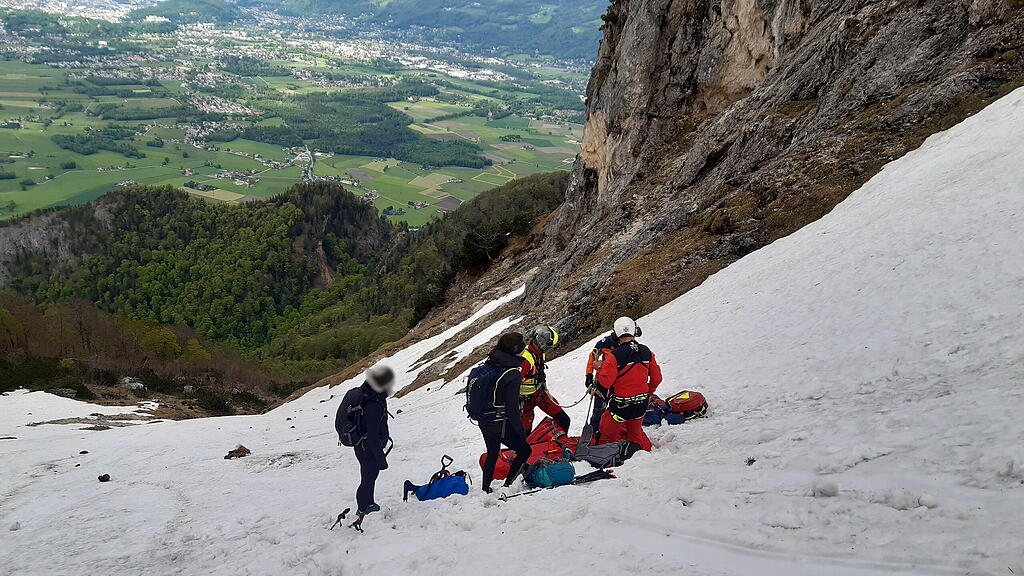 Einsatz Bergrettung