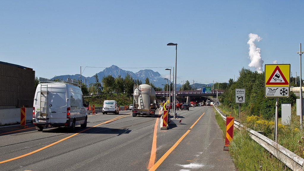 Lieferinger Tunnel: Sanierung der zweiten Röhre begonnen