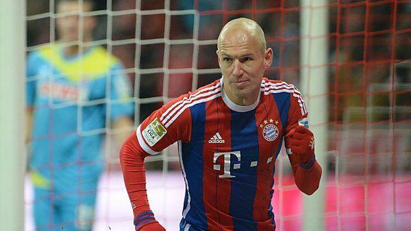 Robben schoss das Tor zum 3:1