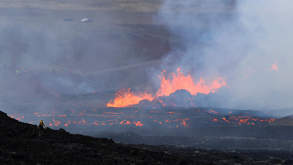 Fagradalsfjall, Vulkanausbruch in Island