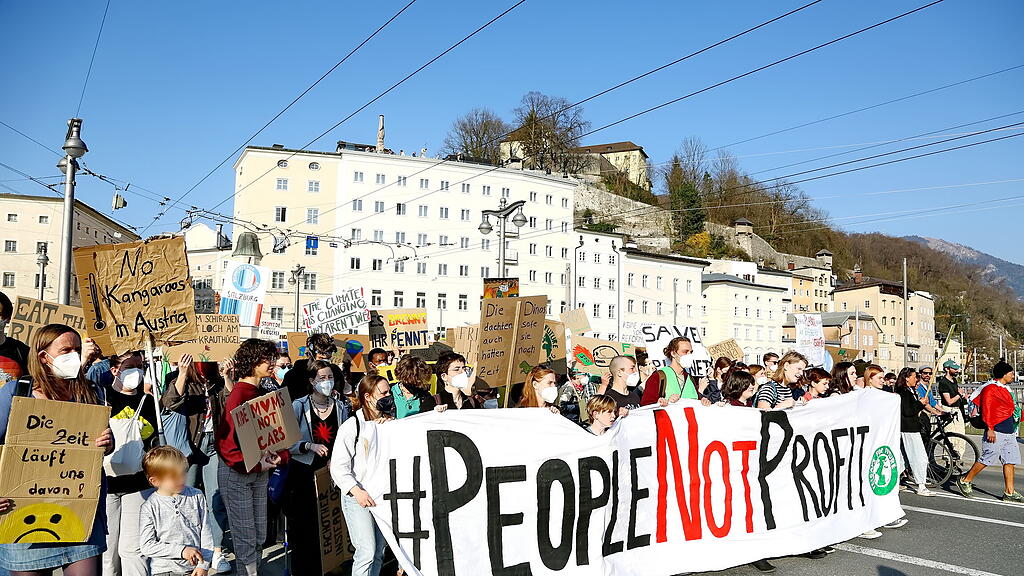 Klimastreik in Salzburg