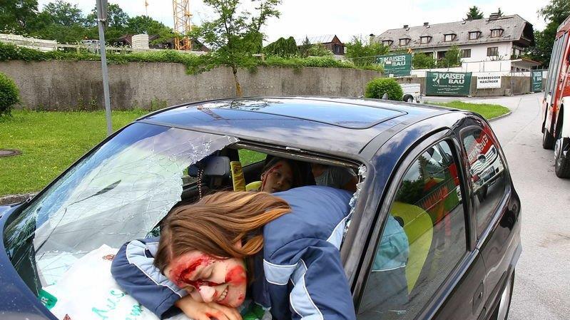 Großübung in Elsbethen