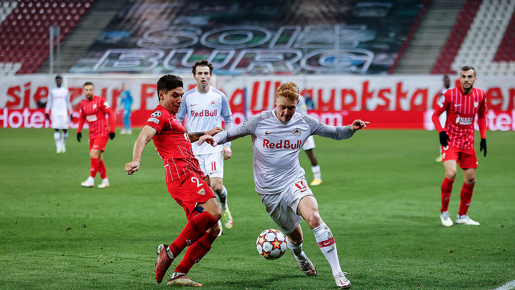 Salzburg, Sevilla, Champions League, Seiwald