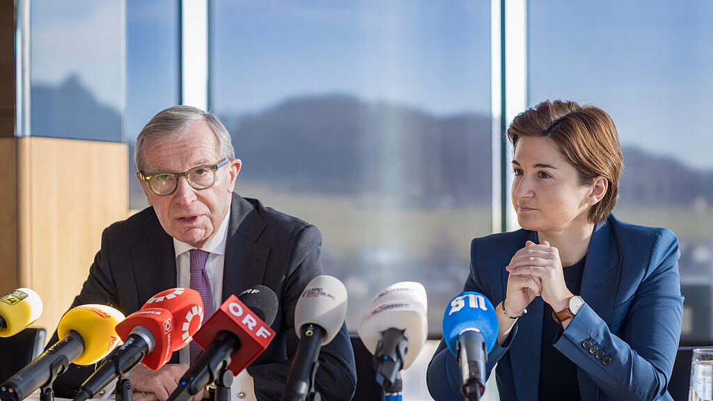 PK: Neue Ressortverteilung mit Haslauer und Svazek