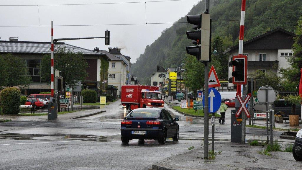 Hochwasser in Ebensee, I