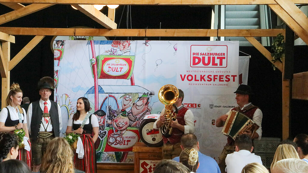Salzburger Dult 2024: Bieranstich