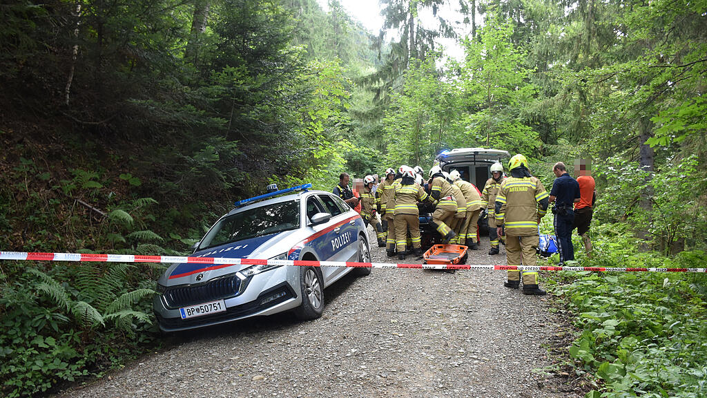 Traktorabsturz in Abtenau