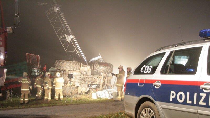 Crash mit Traktor