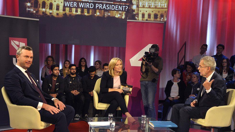 BP-Wahl: Das TV-Duell auf Puls 4