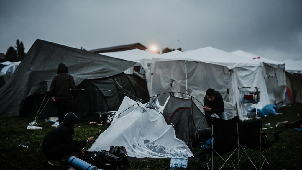 ELF 2018: Tag 2 - Camping