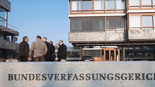 NPD-Verbotsverfahren am Bundesverfassungsgericht in Karlsruhe