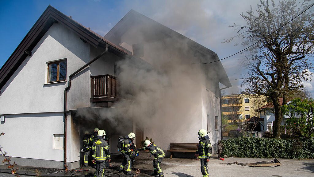 Brand Münchner Bundesstraße