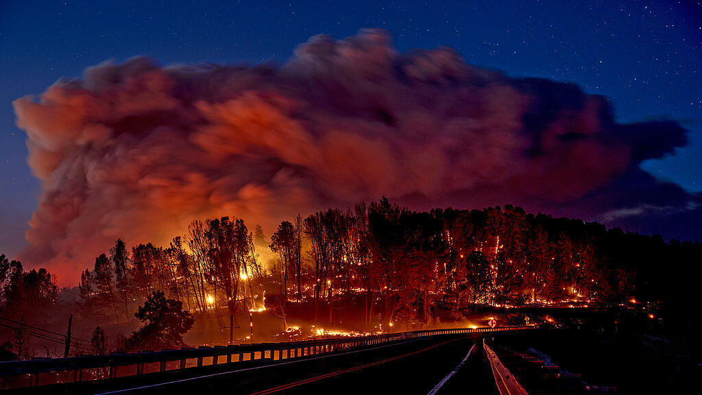 Waldbrand in Kalifornien