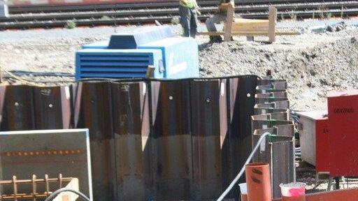 Bilder der Baustelle