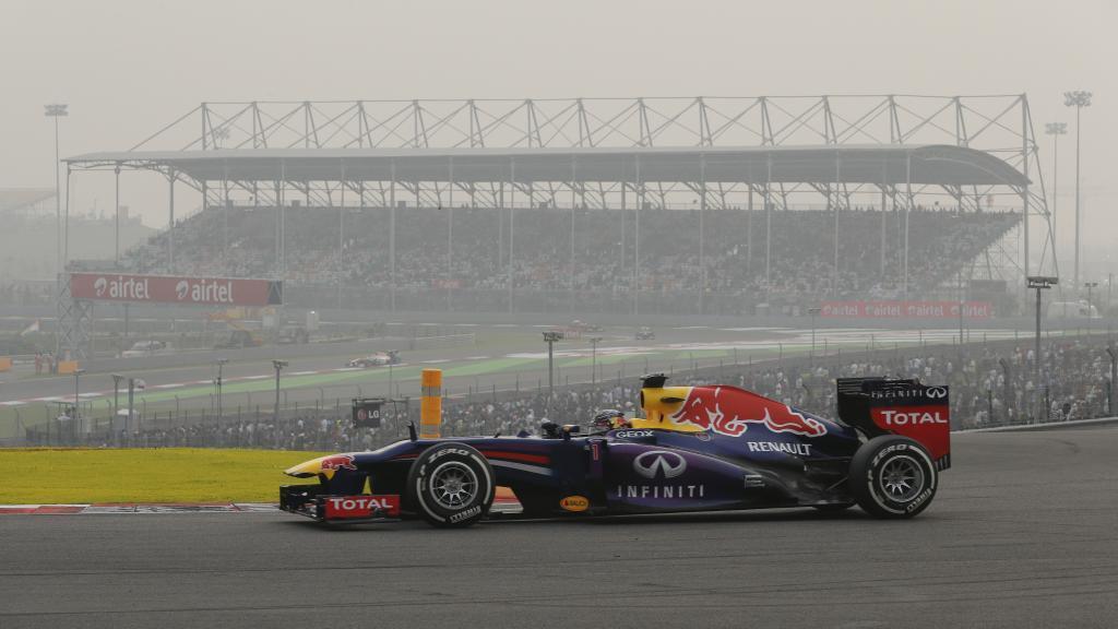 Formel 1: Vettel holte sich mit Sieg in Indien vierten WM-Titel