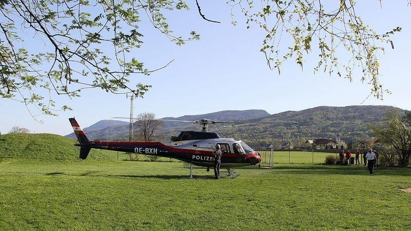 Großfahndung nach Überfall in Hallein I