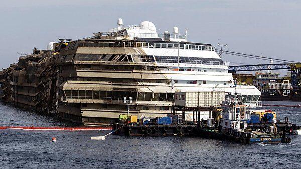 Costa Concordia wird im Juli nach Genua geschleppt