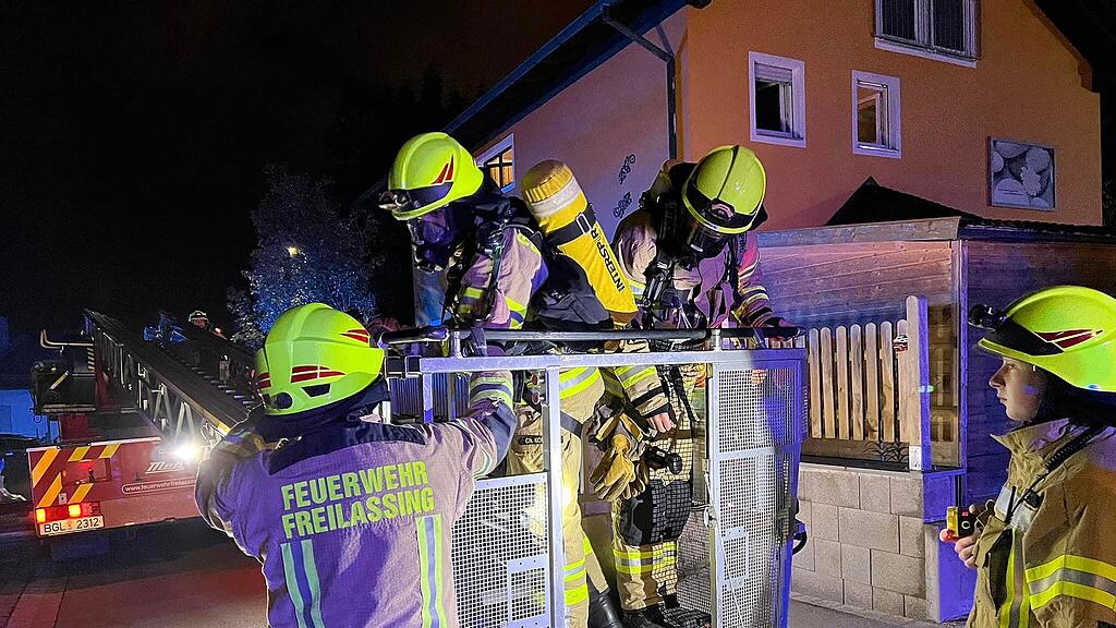 Verrauchtes Haus in Freilassing