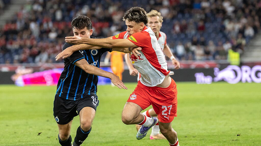FUSSBALL/ UEFA CL QUALIFIKATION: FC SALZBURG - CLUB BRGGE