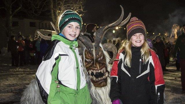 Perchtenlauf in Lungötz