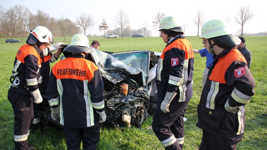 Der Crash in Tittmoning Sonntagnachmittag forderte drei zum Teil Schwerverletzte.
