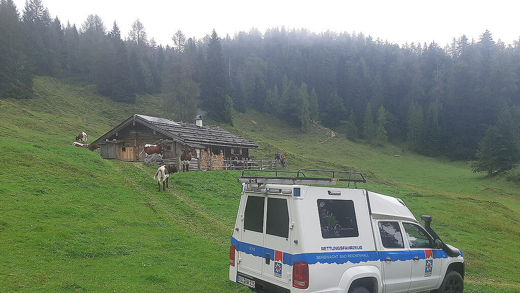 Suche nach Kleinflugzeug in Schneizlreuth