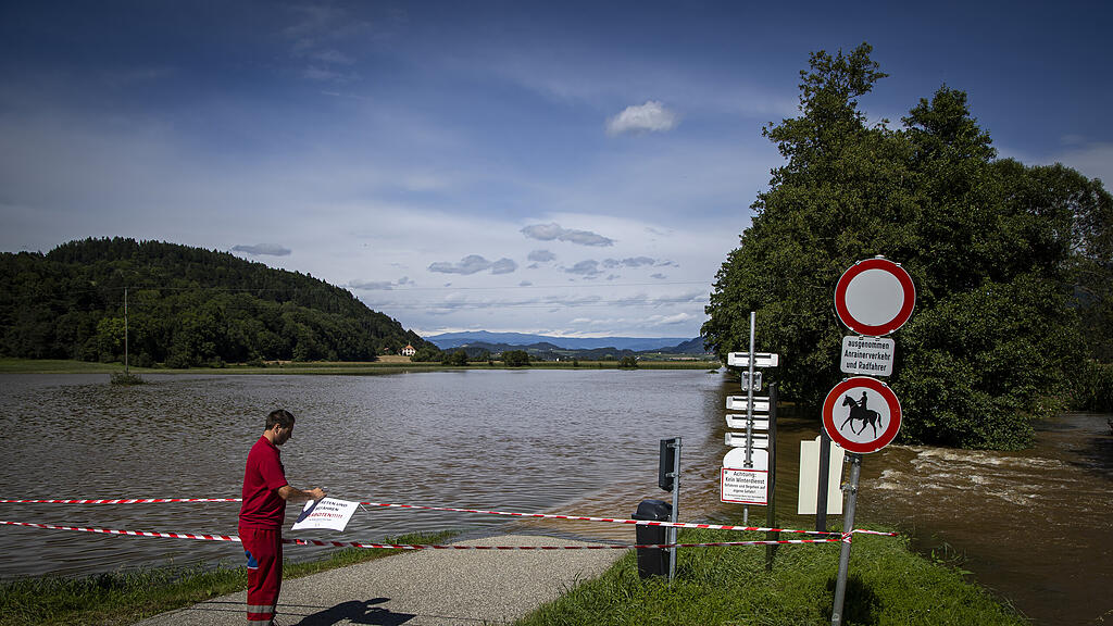 Unwetter in Kärnten