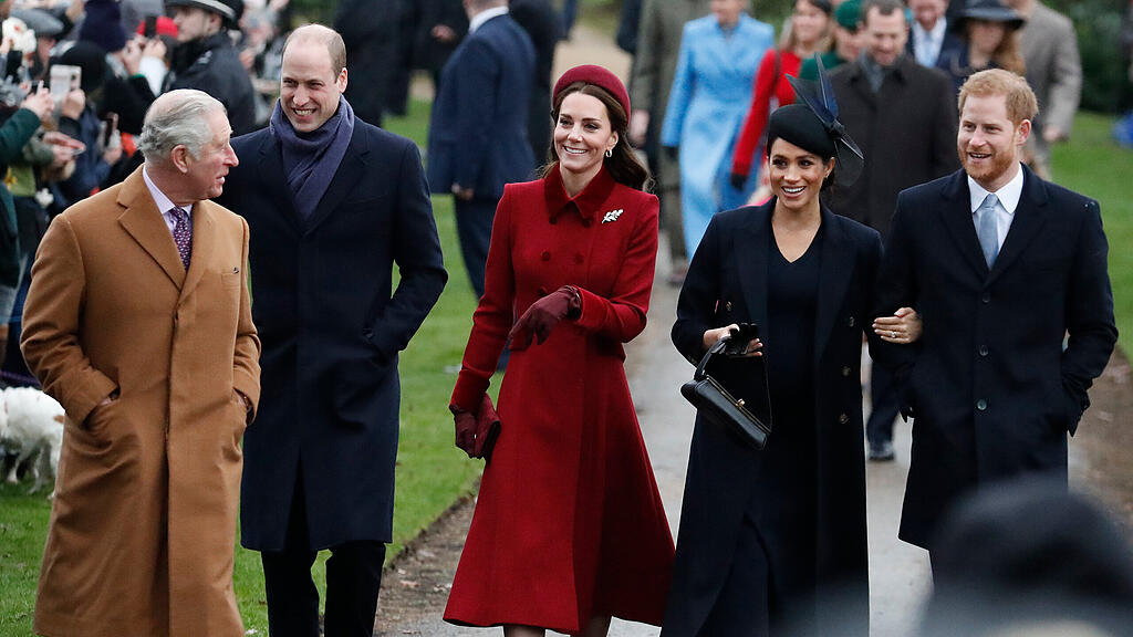 Royals auf Weg zum Weihnachtsgottesdienst
