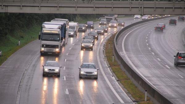 Staubilder auf der A10