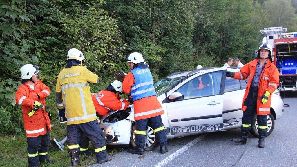 Bilder vom Pkw-Überschlag