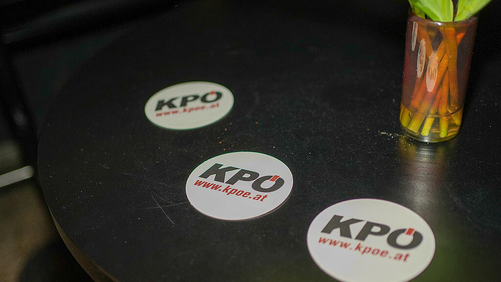 Die Wahlparty der KP\u00d6-Salzburg