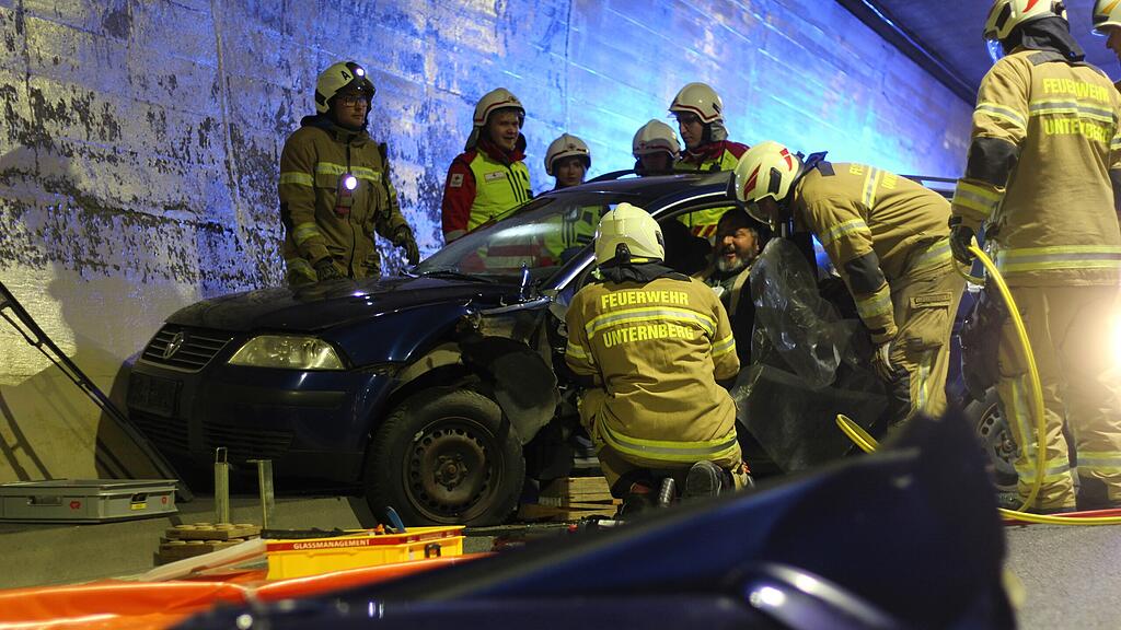 Übung Katschbergtunnel