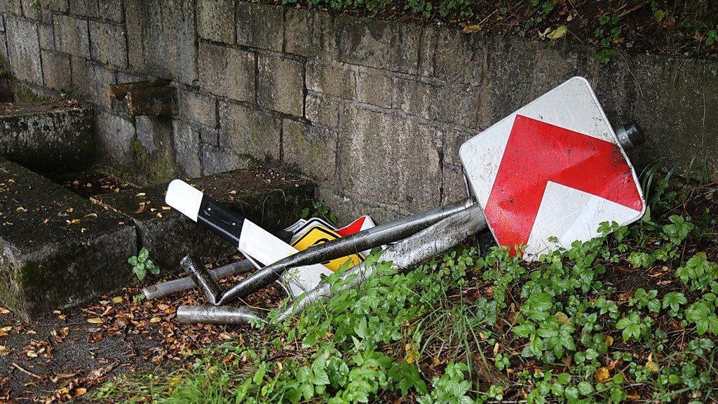 Öleinsatz auf der B20