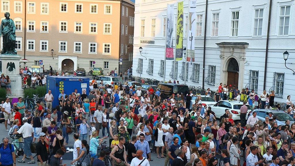 Xavier Naidoo live auf dem Residenzplatz