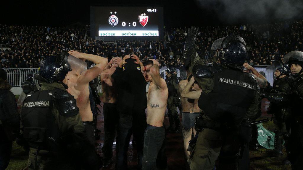 Blutiges Belgrad-Derby