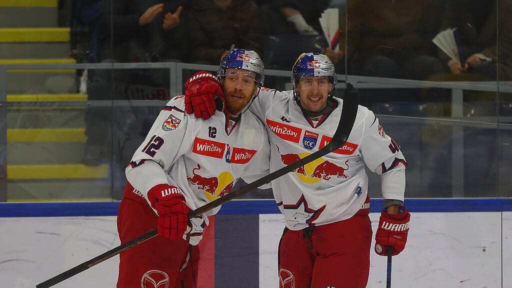 ICE Hockey League: Red Bull Salzburg gegen Pustertal