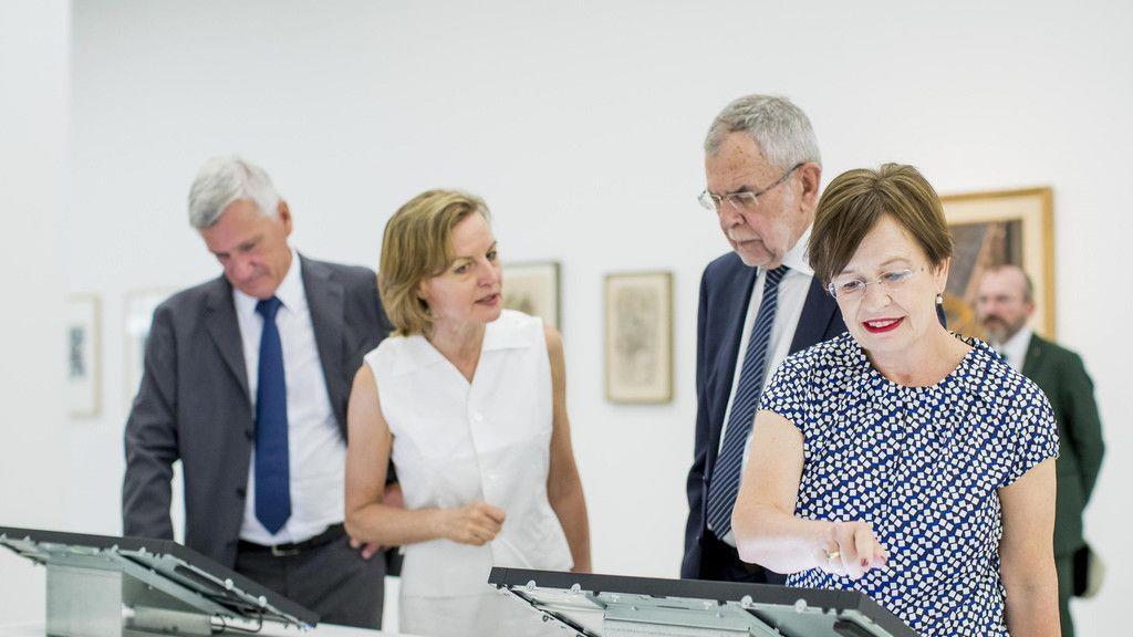 Rundgang Präsident in Salzburg