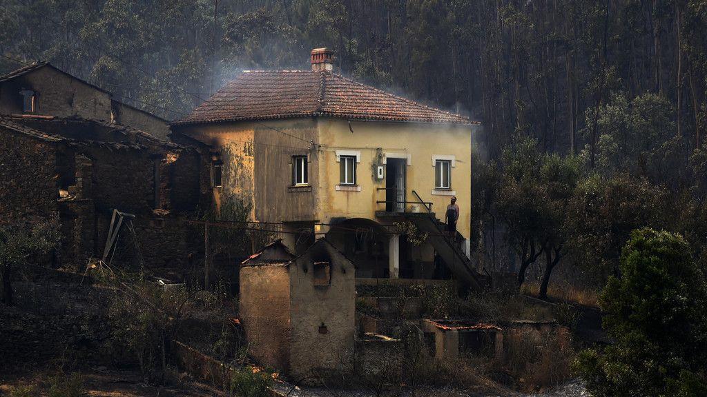 Waldbrand in Portugal