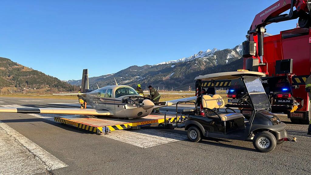 Flugzeugbergung Zell am See