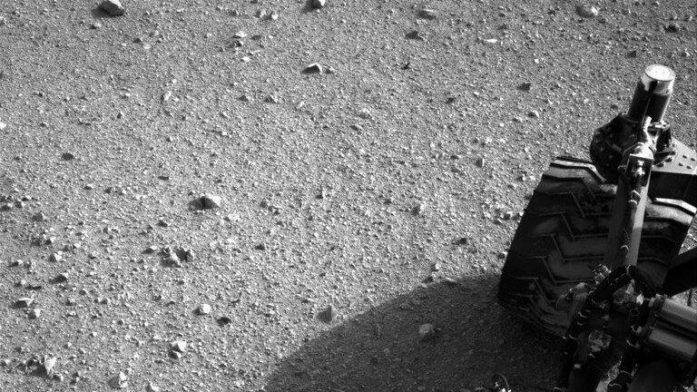 Aktuelle Bilder von Mars-Rover Curiosity