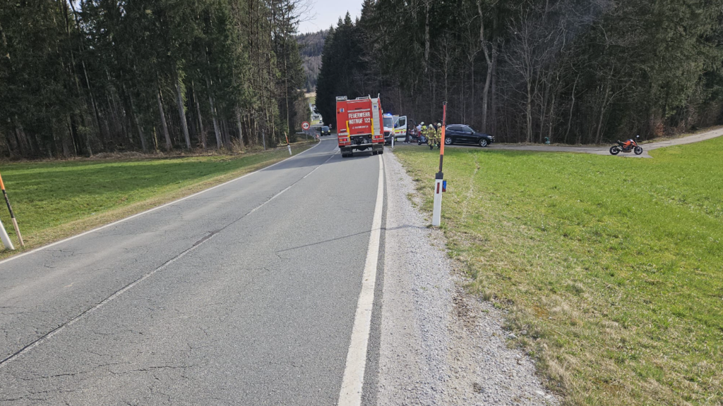 Unfall Motorrad Schwaighofen