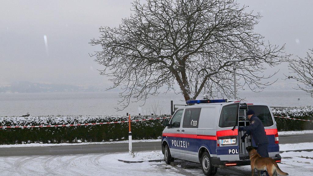 Polizeieinsatz am Traunsee