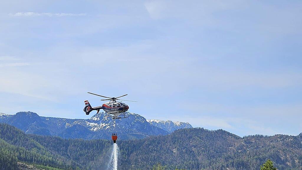 Waldbrand Obersteiermark