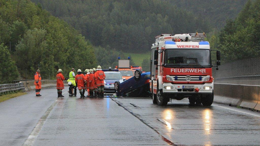 Crash auf der A10